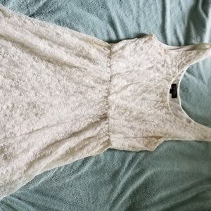 Ivory lace dress